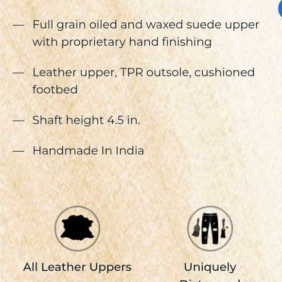 NIB ROAN by BEDSTU Tobias Fullgrain oiled, waxed handfinished suede leather boot - Picture 11 of 13